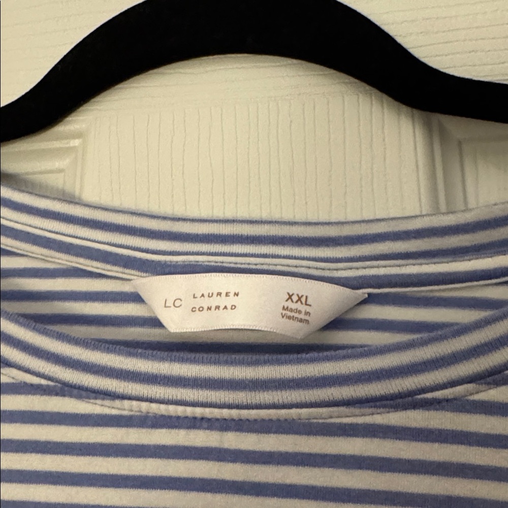 Lauren Conrad striped shirt - Picture 2 of 3